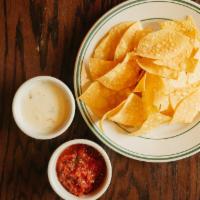 Tortilla Chips & Salsa · Housemade salsa