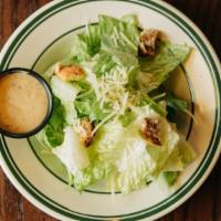 Caesar Salad · Romaine lettuce, croutons, and parmesan, with caesar dressing.