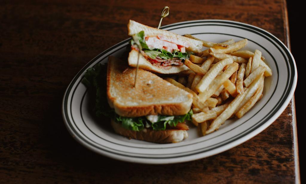 Mcnelllie'S Blt · Bacon, Lettuce, Grilled Tomatoes, Sweet Black Pepper Mayo, on Texas Toast.