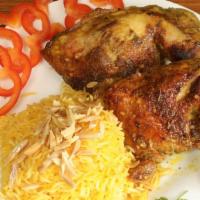 Chicken Tandoori Roast · Boned in chicken leg and thigh roasted with spicy marination.