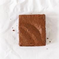 Chocolate Brownie - New Recipe · Fudgy brownie, chocolate brownie. [Cal 340]