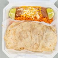 King Burrito Combo Meal · A large flour tortilla filled with your choice of meat, beans, lettuce, tomato, sour cream a...