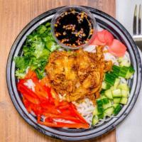 Banh Mi Bowl · A base of Banh Pho Rice Noodles, with Traditional Garlic Hoisin Marinated Pork. Pickled Carr...