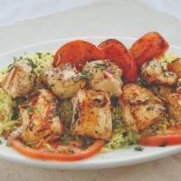 Chicken Breast Kabab · Tender char-grilled boneless chicken breasts, marinated and grilled to perfection, served wi...