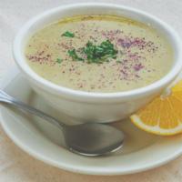 Lentil Soup · Cooked with our signature spices.