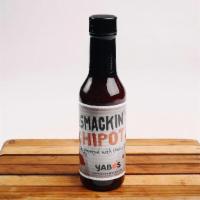 Lip-Smackin' Chipotle Bottle. · Augmented with smoky pepper.