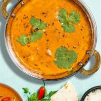 Shahi Paneer Masala · Fresh Indian cheese cooked in heavy whipping cream, onion gravy, tomato gravy, butter and ou...