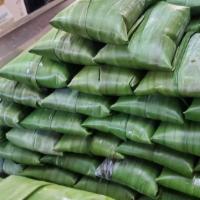 Tamales Oaxacanos 1Dz · 1 dozen handmade tamales wrapped in banana leaves. 
Choose your flavor from the options belo...