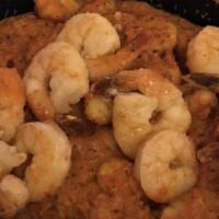 Gnocchi In A Vodka Cream Sauce · Fresh gnocchi in a tomato cream sauce.