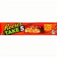 Reese'S Take 5 King Size - 2.25Oz  · Enjoy the unique combination of chocolate, caramel, pretzels, peanuts, and peanut butter wit...