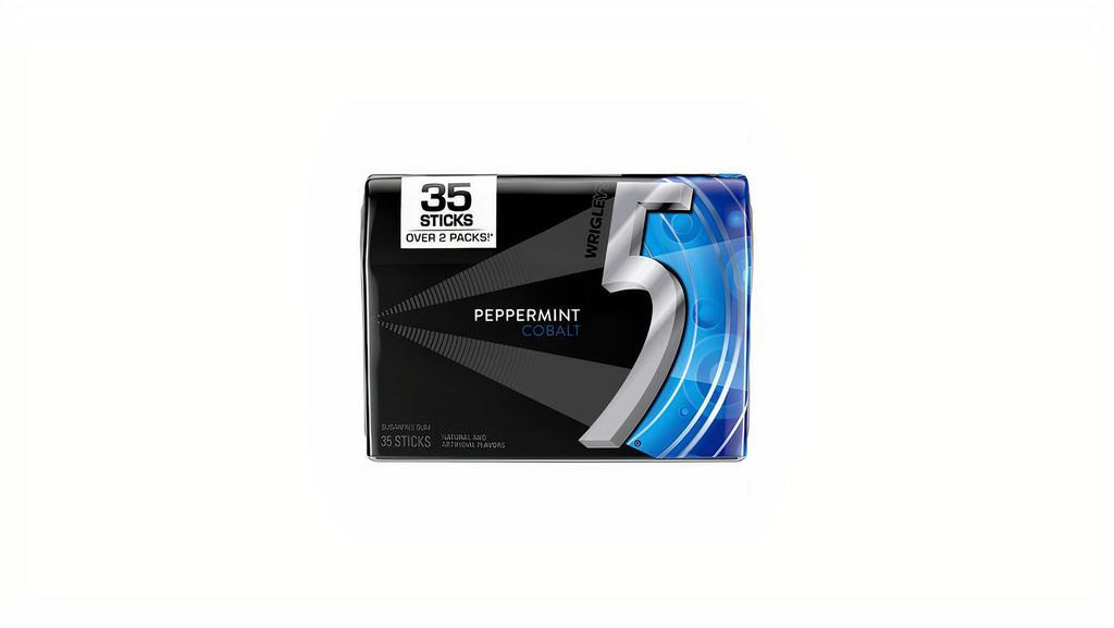 5 Peppermint Cobalt Gum - 35Ct Pack · Grab a stick of 5 Gum and harness that adrenaline.