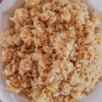 Small Plain Fried Rice · Just fried rice with little egg. No additions can be added.