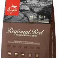 Orijen Regional Red Biologically Appropriate Dog Food · Made with angus beef, wild boar, lamb, pork and more
