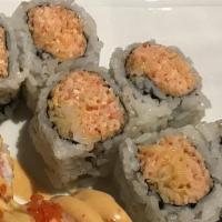 Spicy Roll · Spicy. Choice of tuna, salmon, yellowtail or crab