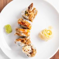 Shrimp Tempura · (5) shrimp battered in tempura and deep fried served with tempura sauce.