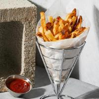 French Fries · Seasoned crinkle fries.