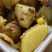 Roasted Rosemary Potatoes · Diced potatoes roasted with fresh rosemary, sea salt, fresh ground pepper & EVOO
Add Focaccia