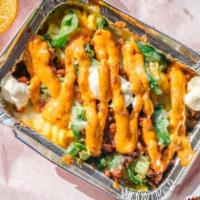Medium Jalapeno Mac N Cheese By Joey'S G Mac N Cheese · By Joey G's Mac n Cheese. Cheddar, pepper jack, fresh sliced jalapeno. Topped with bacon, cr...