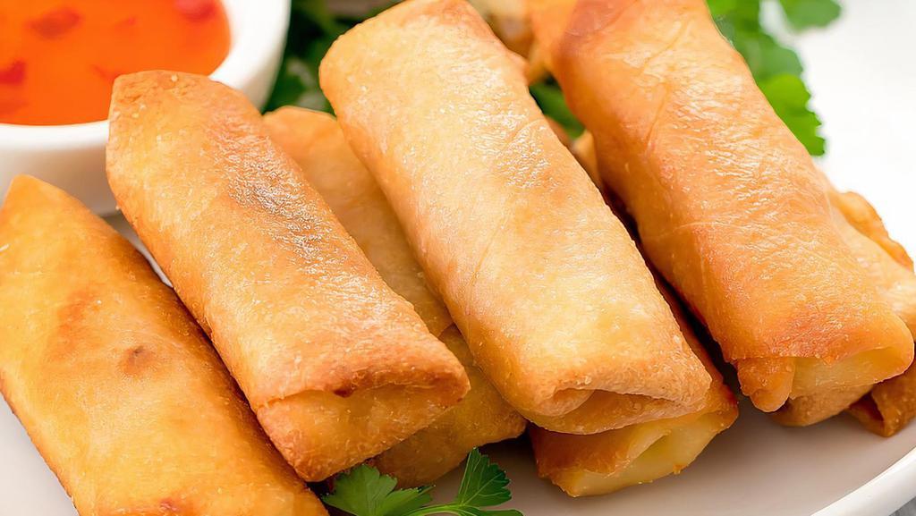 Egg Roll · All our egg rolls hand rolled. We cooked them fresh at the time of purchase so you always get them fresh.