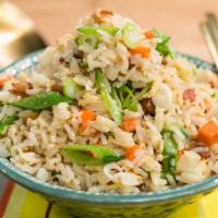 Fried Rice  · This is the classic house fried rice that have taken us years to mastered. Includes 2 egg ro...