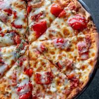 Roasted Red Pepper Pizza (14