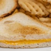 Grilled Cheese Sandwich · Entree comes with choice of one side and beverage
