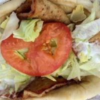 Chicken Gyro Sandwich · 