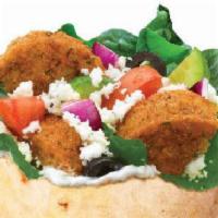 Falafel (Smaller) · Patties made from chickpeas and spices (100 cal) (vegan)