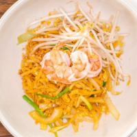 Pad Thai · Thai noodle with a sweet tamarind flavor.