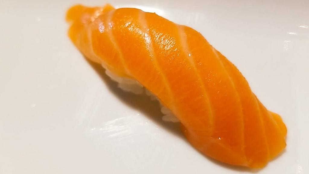 Salmon · Consuming raw fish may increase the risk of foodborne illness.