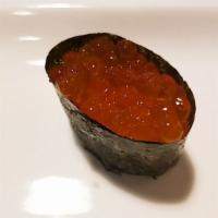 Salmon Roe · Consuming raw fish may increase the risk of foodborne illness.