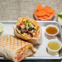 Y.O. Burrito · Literally, build your own burrito! pick your favorite meat and add any of the following ingr...