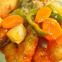 12 Sweet And Sour Shrimp · 
