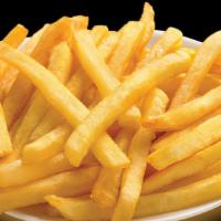 (2) French Fries · fresh cut French Fries with sauces