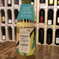Sunny With A Chance Of Flowers, Sauvignon Blanc · This Sauvignon Blanc bursts with ripe guava, crushed pineapple, ruby grapefruit and fresh su...