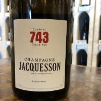 Jacquesson Cuvee, Champagne, France · This Champagne opens with fresh aromas of lemon blended with toasty richness. Attractive, vi...