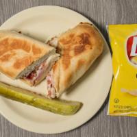 Ham & Cheese Sandwich · Ham with Mozzarella Cheese and our secret sauce