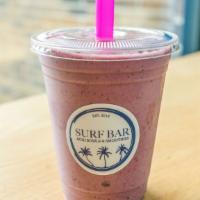 Power Pack · Açaí, mixed berries, protein, almond milk, coconut, chia seed, flax seed, honey.