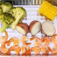 Shrimp · Consuming raw or undercooked meats, poultry, seafood, shellfish or eggs may increase the ris...