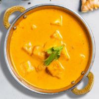 Paneer Tikka Masala · Fried Indian cheese cooked with heavy whipping cream, onion gravy, tomato gravy and our hous...