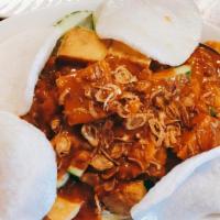 Gado Gado · Indonesian vegetarian delight with peanut sauce.