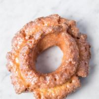 Buttermilk Old-Fashioned · The king of the classics, crunchy exterior, ring shaped with irregular edges, vanilla bean g...