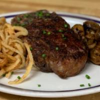 New York Strip Steak · Strip grilled to perfection.