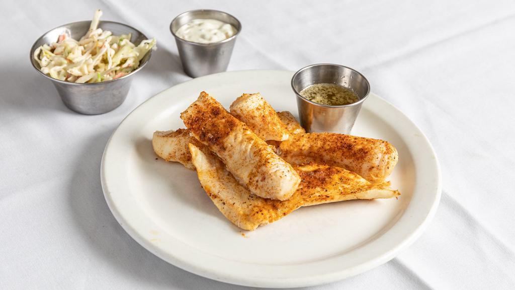 Baked Cod · Lightly breaded and served with potato choice. (ONLY ON FRIDAYS)