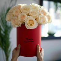Red Round Flower Box · Create the perfect arrangement with 24 different rose colors and over 35 custom designs. Our...