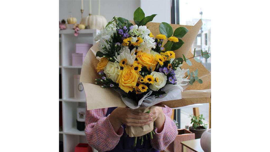 Hello Sunshine · Our joyous Hello Sunshine bouquet is the perfect piece to brighten any room. . Bring a bit of sunlight anywhere with our Hello Sunshine bouquet.