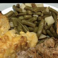 Chitterlings Dinner · Served with two sides.