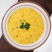 Chicken Lemon Rice · Savory soup with a poultry base.