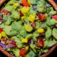 Guacamole · Housemade! Mixed with fresh avocados, lime, salt, cilantro, and pico de gallo