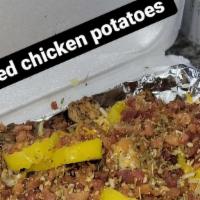 Build A Potato · Choose a Protein:  Beef/Chicken or Shrimp